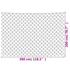 Luci di Natale Rete Colorate 3x2m 204 LED Interni Esterni