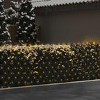Luci di Natale Rete Bianco Caldo 4x4m 544 LED Interni Esterni