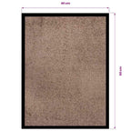 Zerbino Marrone 40x60 cm