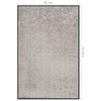 Zerbino Grigio 80x120 cm