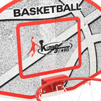 Set Tabellone da Basket da Parete 3 pz 66x44,5 cm