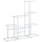 Portapiante 94,5x25x88 cm Bianco in Metallo