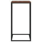 Tavolino da Salotto Nero 40x30x59 cm in Legno Multistrato