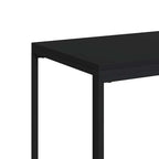 Tavolino da Salotto Nero 40x30x59 cm in Legno Multistrato
