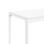 Tavolino da Salotto Bianco 40x30x59 cm in Legno Multistrato