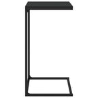 Tavolino da Salotto Nero 55x35x66 cm in Legno Multistrato