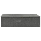 Scatola Portaoggetti in Tessuto 70x40x18 cm Antracite