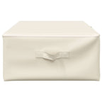 Scatola Portaoggetti in Tessuto 70x40x18 cm Crema