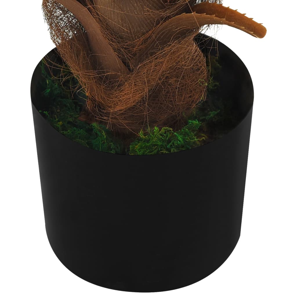 Palma Cycas Artificiale con Vaso 140 cm Verde