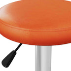 Sgabello da bar 2 pcs 31 x 31 x 87 cm Pelle Sintetica Girevole