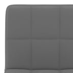 Sgabelli da Bar 2 pz Grigio Scuro in Velluto