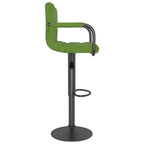 Sgabelli da Bar 2 pz Verde Chiaro in Velluto