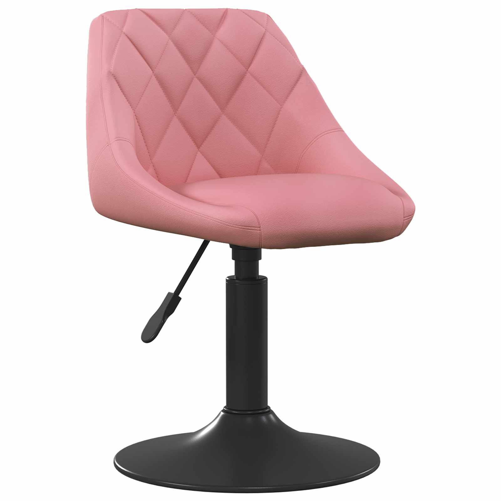 Sgabello da bar Rosa 46 x 44 x (62.5-77.5) cm Pelle sintetica
