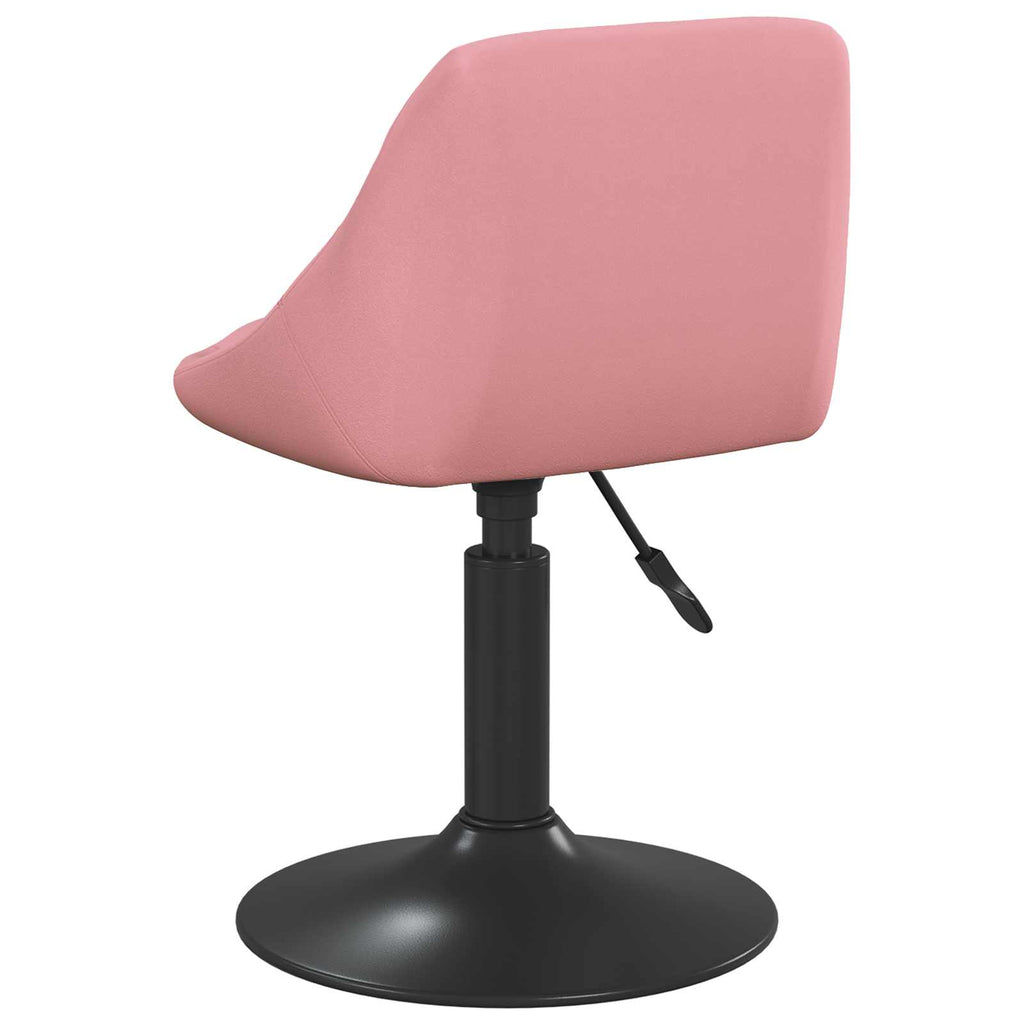 Sgabello da bar Rosa 46 x 44 x (62.5-77.5) cm Pelle sintetica