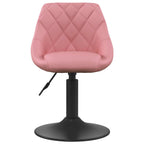 Sgabello da bar Rosa 46 x 44 x (62.5-77.5) cm Pelle sintetica