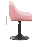 Sgabello da bar Rosa 46 x 44 x (62.5-77.5) cm Pelle sintetica