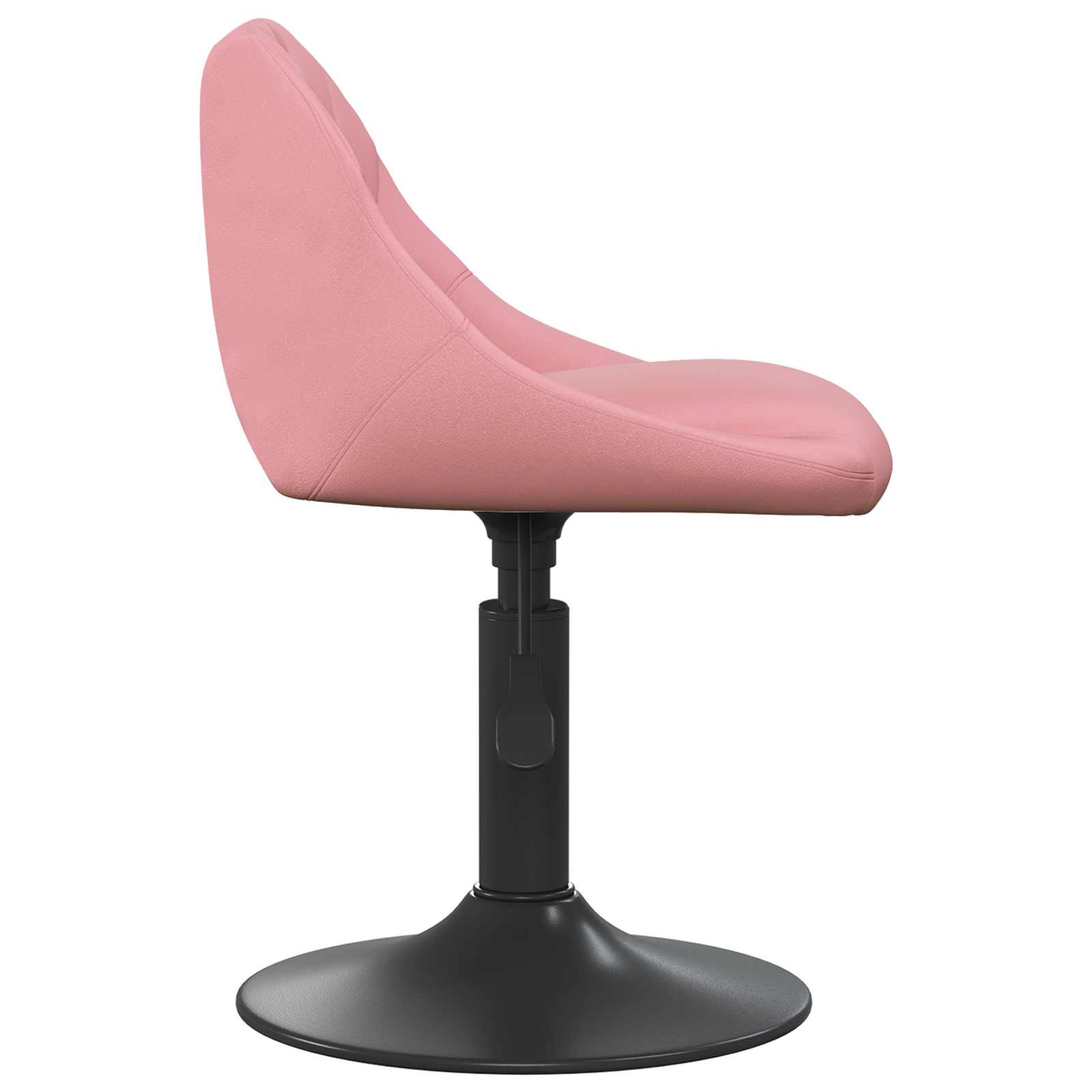 Sgabello da bar Rosa 46 x 44 x (62.5-77.5) cm Pelle sintetica