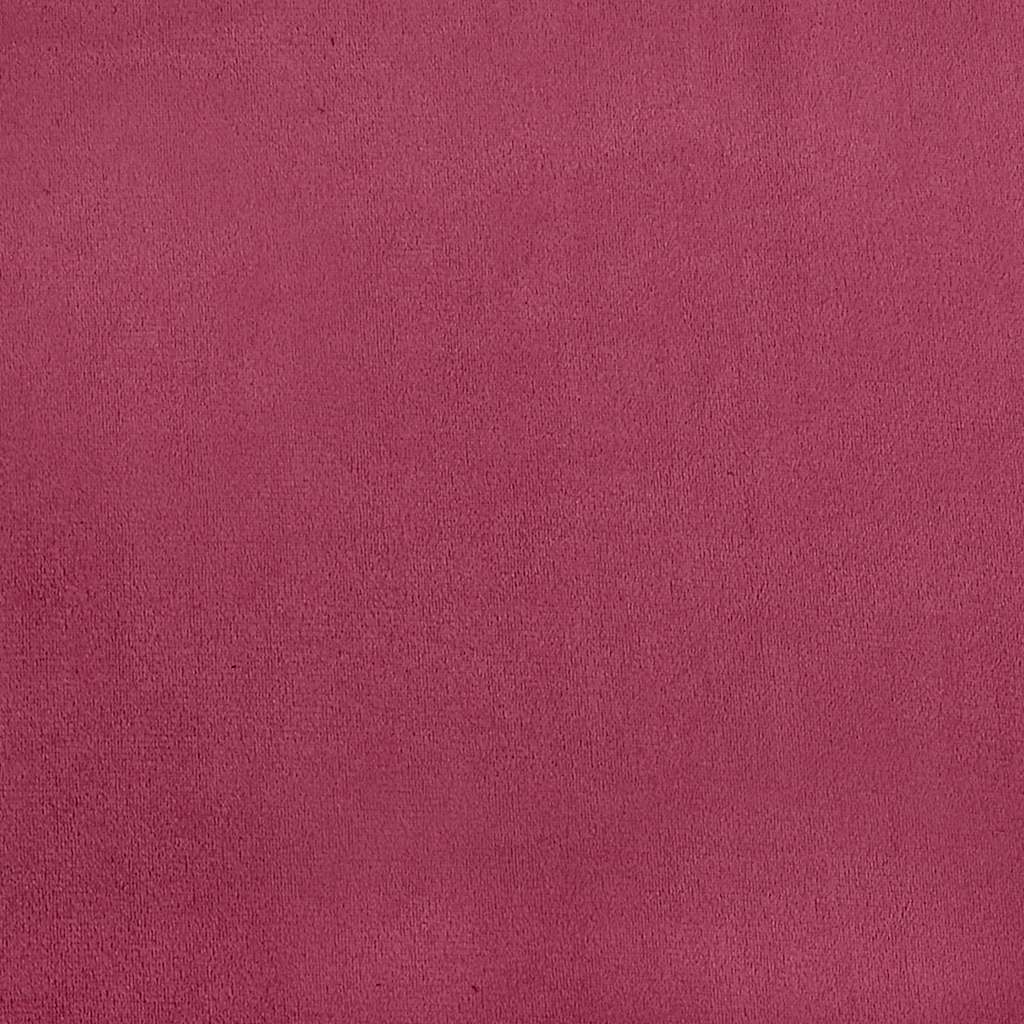 Sgabello da Bar Rosso Vino in Velluto