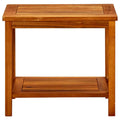 Tavolino da Salotto 50x35x45 cm in Legno Massello di Acacia