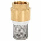 Tubo di Aspirazione PVC con Raccordi in Ottone Nero 1,1" 15 m