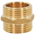Tubo di Aspirazione con Raccordi in Ottone Nero 1,1" 25 m PVC