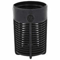 Tubo di Aspirazione con Raccordi in Ottone Nero 1" 7 m in PVC