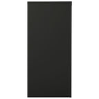 Armadio con Ante Scorrevoli Antracite 90x40x90 cm in Acciaio