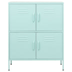 Armadietto Menta 80x35x101,5 cm in Acciaio