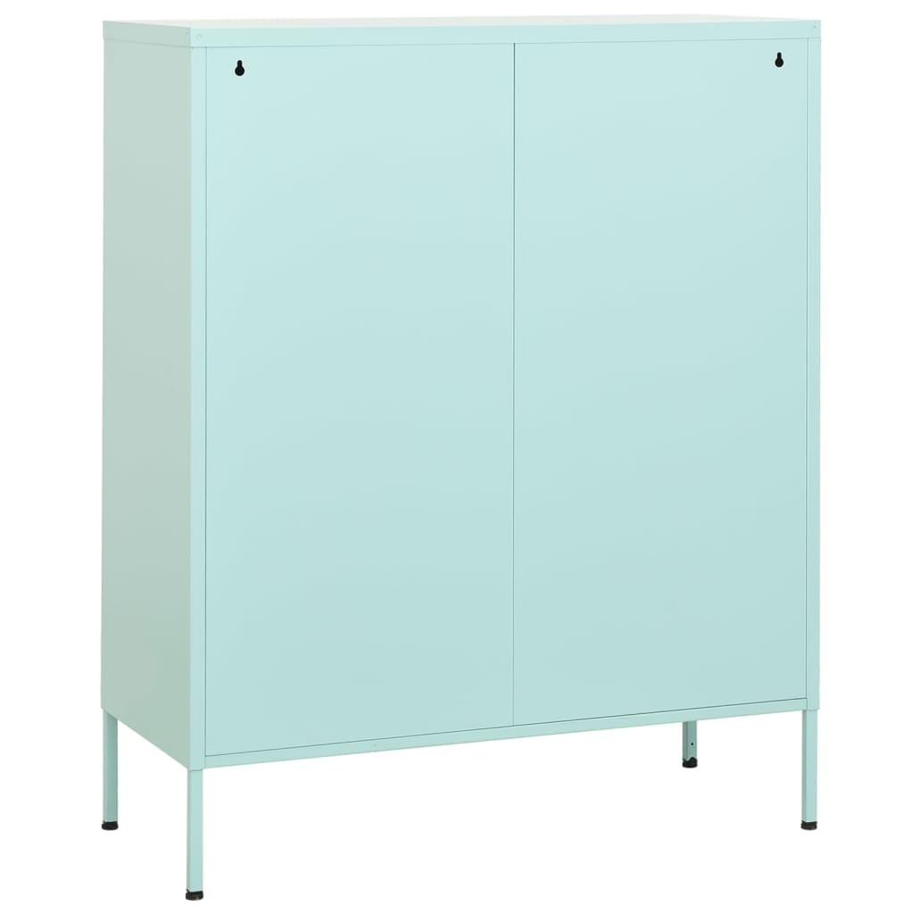 Armadietto Menta 80x35x101,5 cm in Acciaio