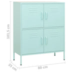 Armadietto Menta 80x35x101,5 cm in Acciaio