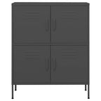 Armadietto Antracite 80x35x101,5 cm in Acciaio