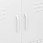Armadietto Bianco 80x35x101,5 cm in Acciaio