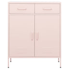 Armadietto Rosa 80x35x101,5 cm in Acciaio