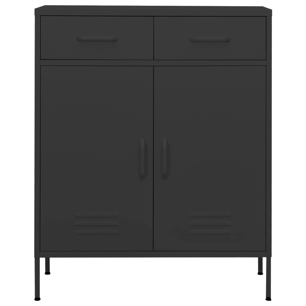 Armadietto Antracite 80x35x101,5 cm in Acciaio