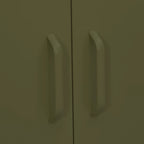 Armadietto Verde Oliva 80x35x101,5 cm in Acciaio