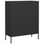 Armadietto Antracite 80x35x101,5 cm in Acciaio