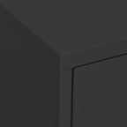 Armadietto Antracite 80x35x101,5 cm in Acciaio
