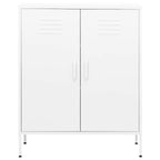 Armadietto Bianco 80x35x101,5 cm in Acciaio