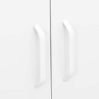 Armadietto Bianco 80x35x101,5 cm in Acciaio