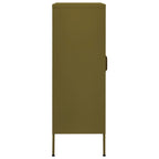 Armadietto Verde Oliva 80x35x101,5 cm in Acciaio
