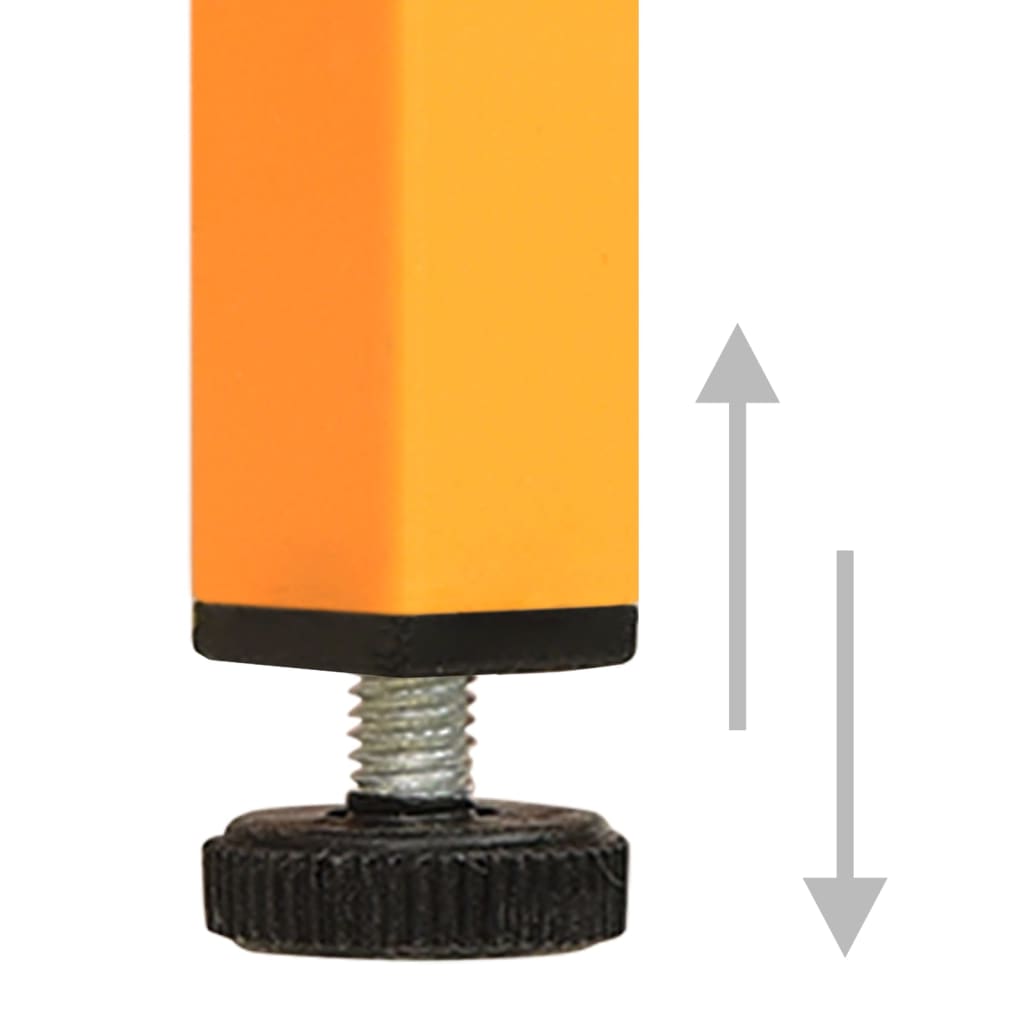 Armadio portaoggetti Giallo Senape 80x35x101,5 cm Acciaio