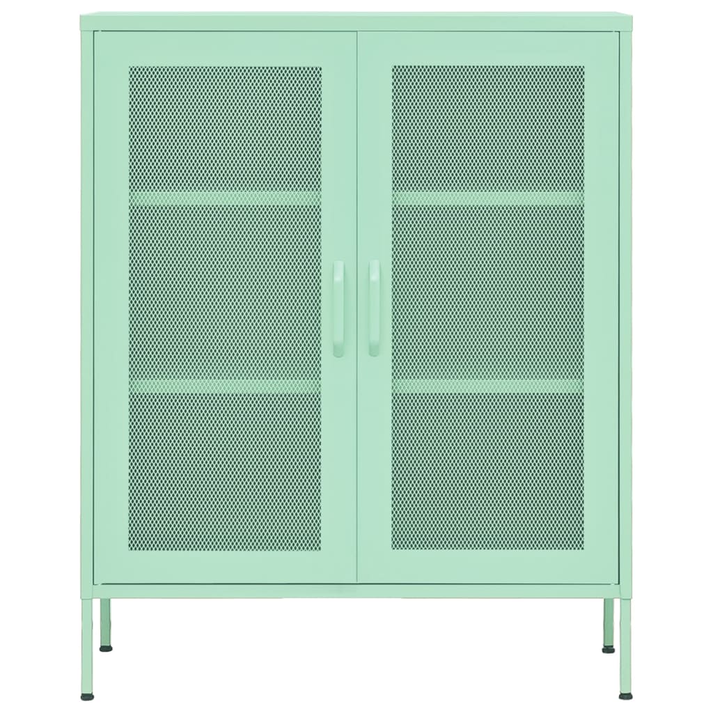 Armadietto Menta 80x35x101,5 cm in Acciaio