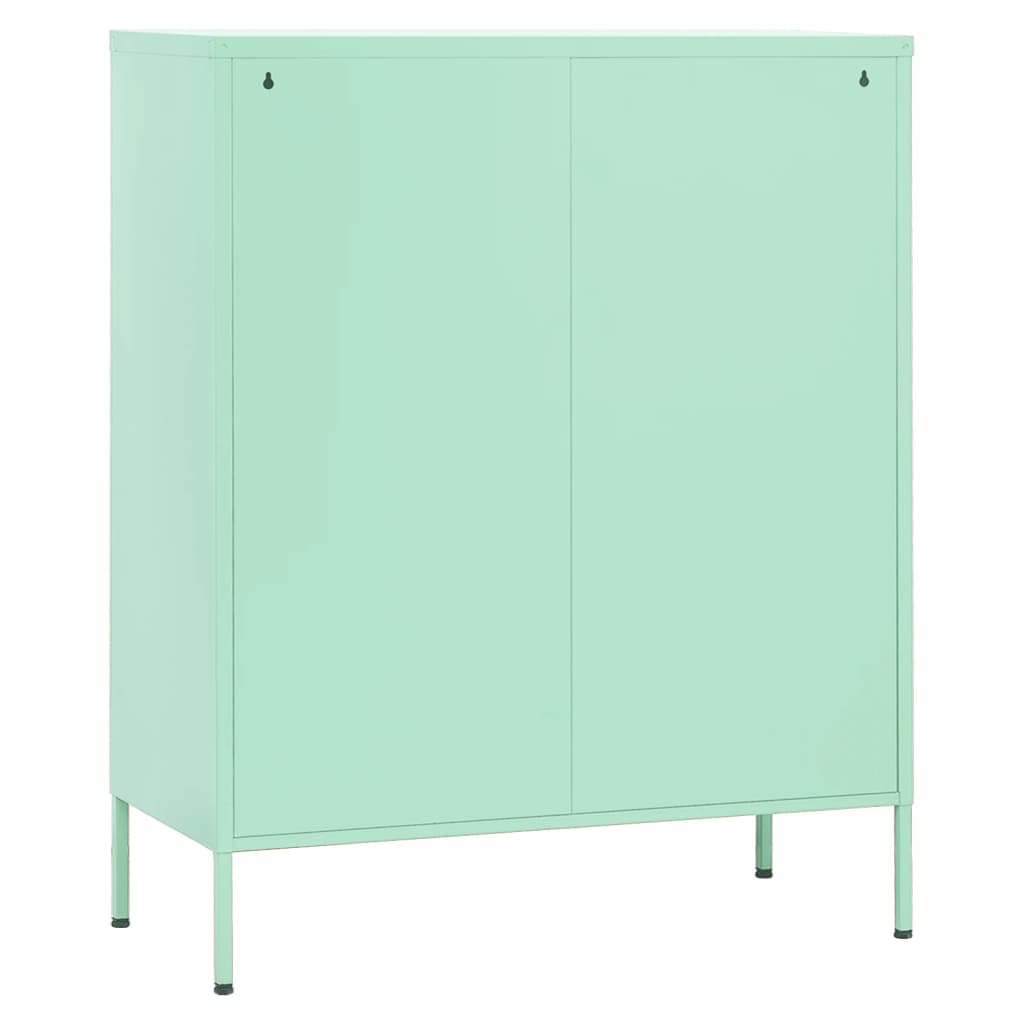 Armadietto Menta 80x35x101,5 cm in Acciaio