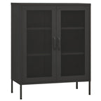Armadietto Antracite 80x35x101,5 cm in Acciaio