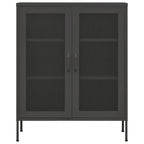 Armadietto Antracite 80x35x101,5 cm in Acciaio