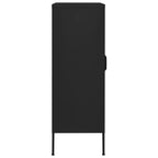 Armadietto Nero 80x35x101,5 cm in Acciaio