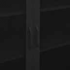 Armadietto Nero 80x35x101,5 cm in Acciaio
