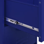 Armadietto Blu Marino 42,5x35x101,5 cm in Acciaio