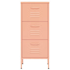 Armadietto Rosa 42,5x35x101,5 cm in Acciaio