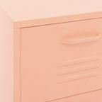 Armadietto Rosa 42,5x35x101,5 cm in Acciaio